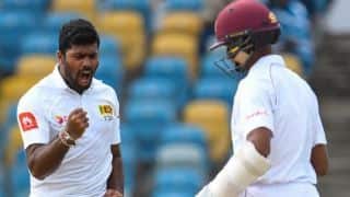 West Indies 204, Sri Lanka 99/5 in day-night Test